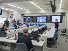 出水期に備えた鳥取県情報連絡会議１